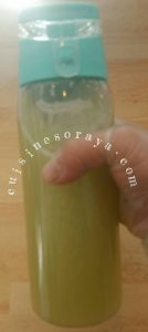 Limonade de gingembre,citron, concombre et menthe pour dégonfler votre ventre.