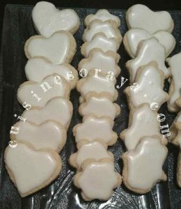 Biscuits aux amandes et citron
