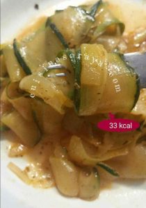 Tagliatelles de courgettes