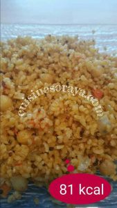 boulgour et trio de quinoa aux légumes